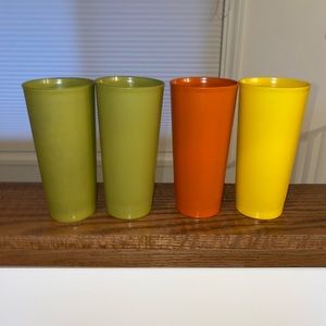 Vintage Tupperware Cups